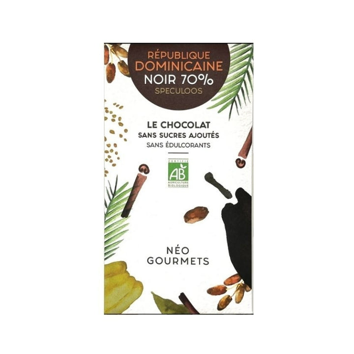 néogourmets chocolat noir république dominicaine spéculoos