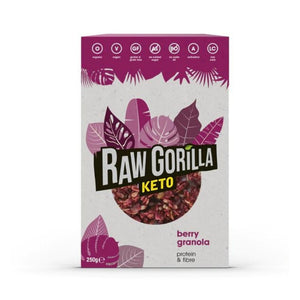 raw gorilla granola framboise