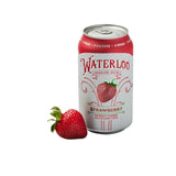 Eau pétillante à la fraise 33cl - Waterloo