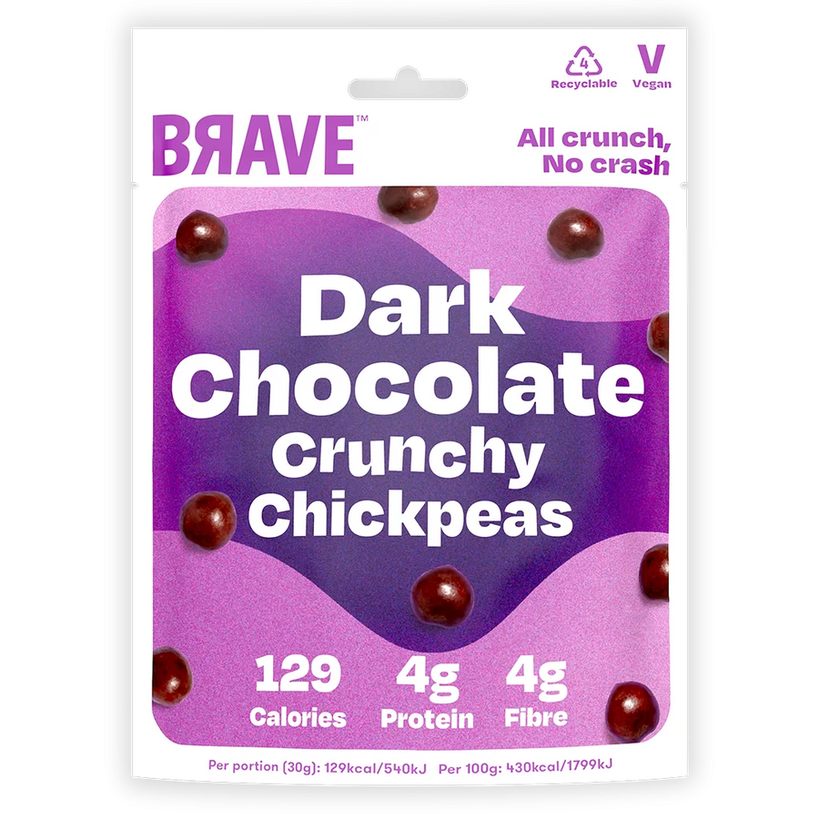 Brave dark chocolate crunchy pea
