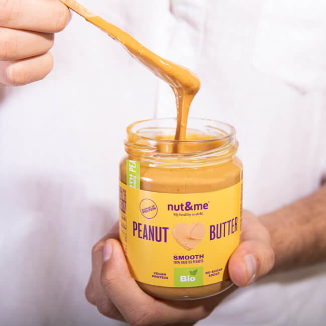 Beurre de cacahuètes bio 250g - Nut & Me – Allmyketo