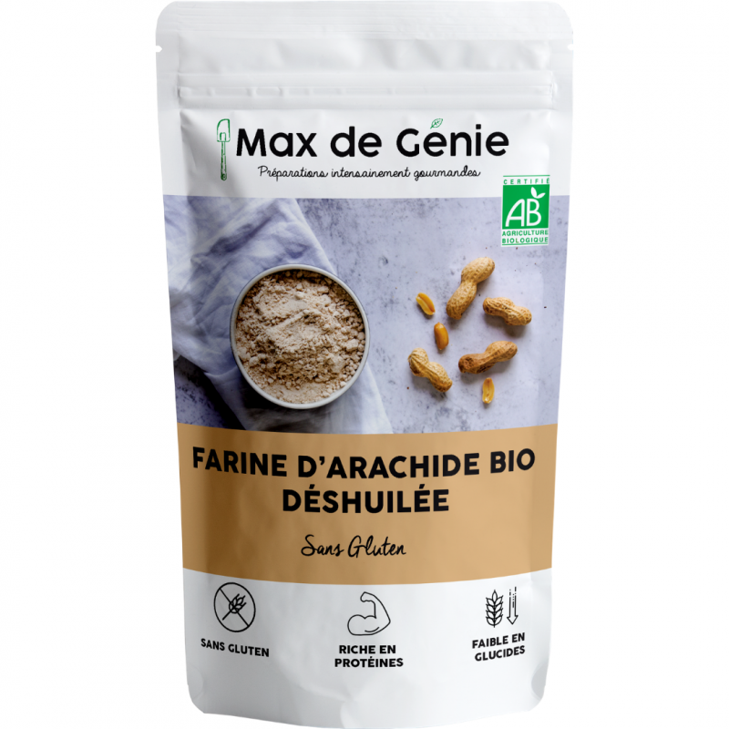 Max de Génie farine d arachide bio