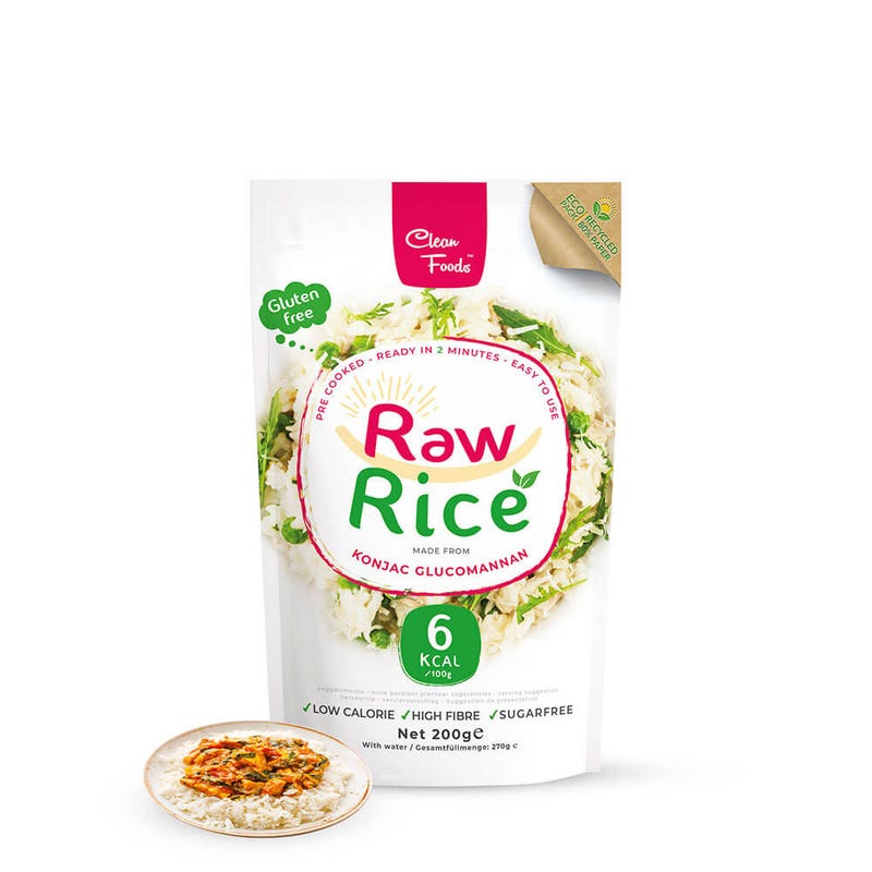 Raw Rice Clean Foods