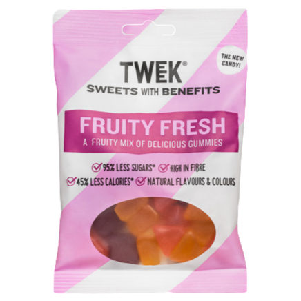 Bonbons sans sucre aux fruits frais 80g - Tweek - Allmyketo