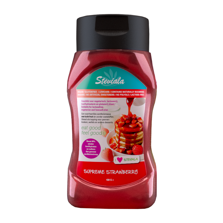 Sirop de fraise 420g- Steviala