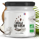 Huile de coco bio 400ml - Nutripure